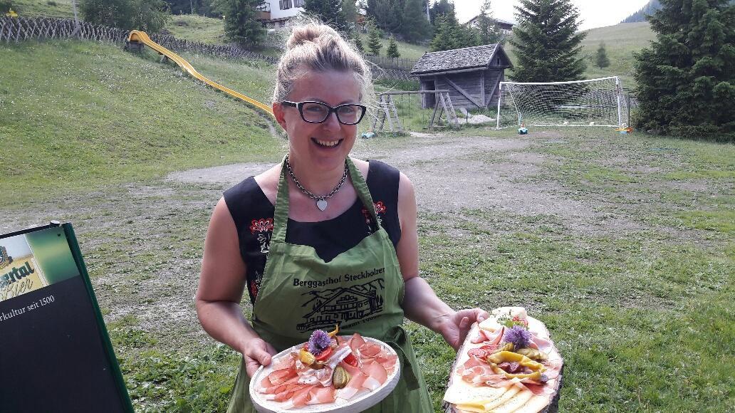 Berggasthof Steckholzer Sankt Jodok am Brenner Kültér fotó